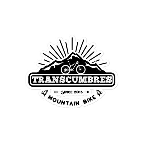 Pegatina Transcumbres Fondo Blanco