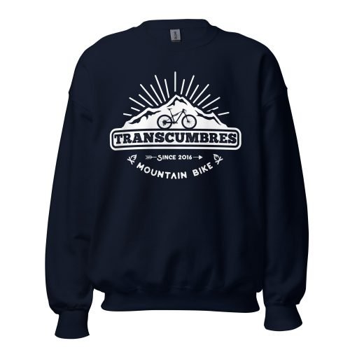 Sudadera Unisex Transcumbres azul marino