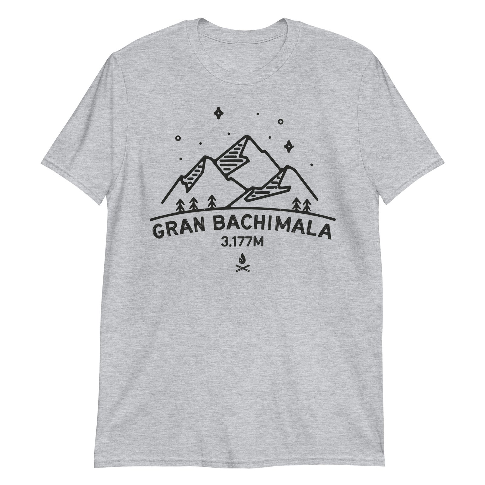 Camiseta casual unisex Gran Bachimala