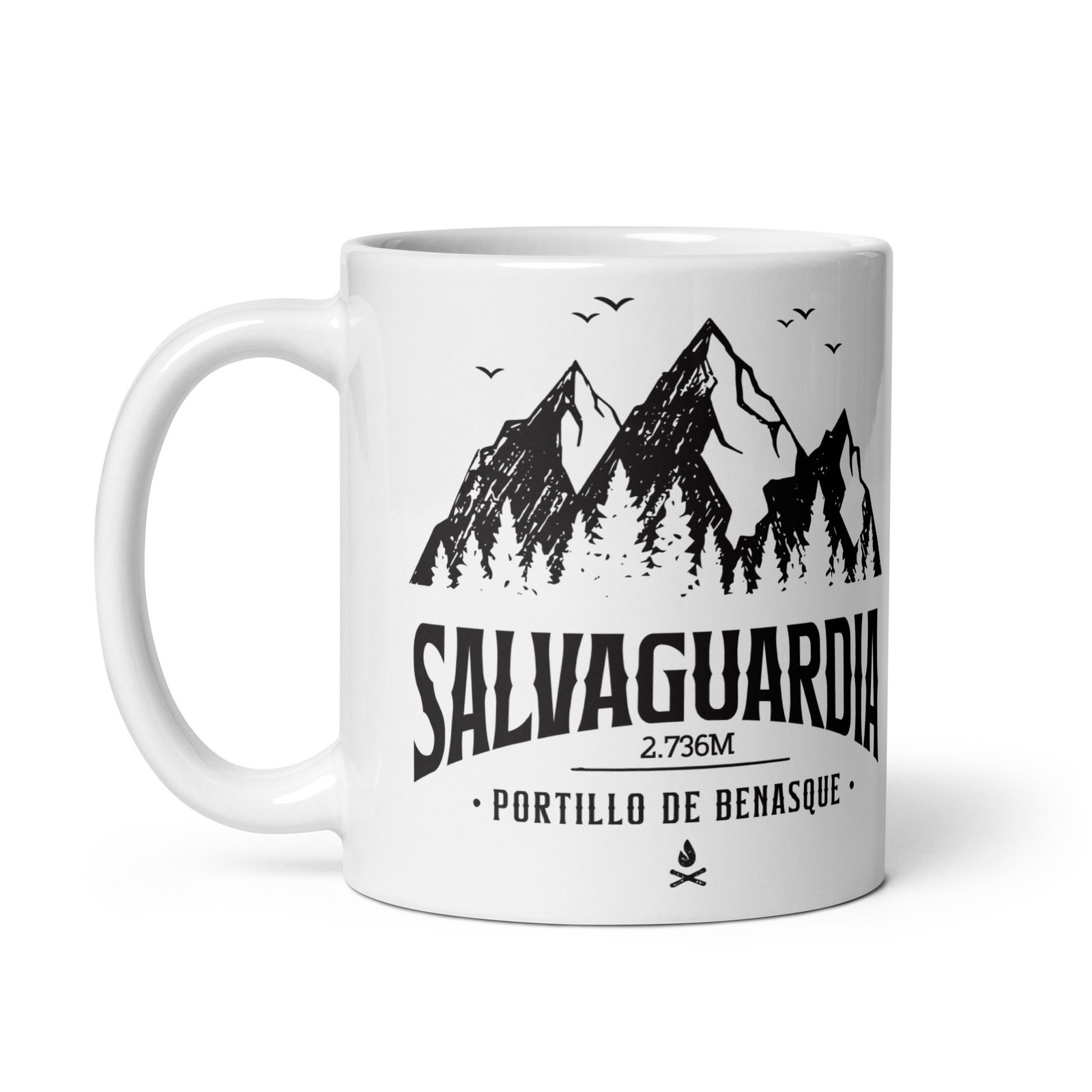 Taza Pico Salvaguardia - Vista Izquierda