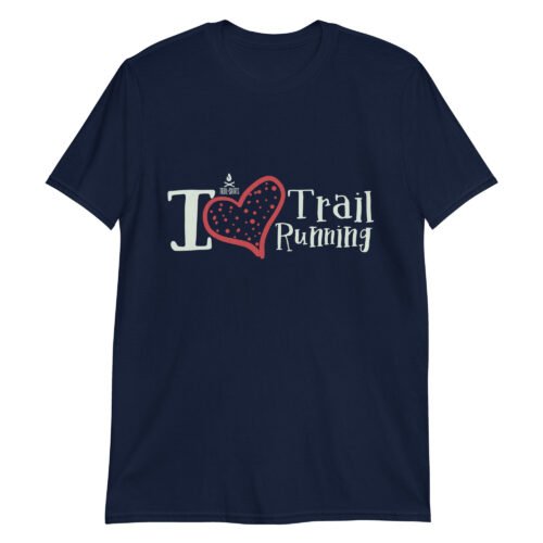 Camiseta Casual Unisex I ♥ Trail Running