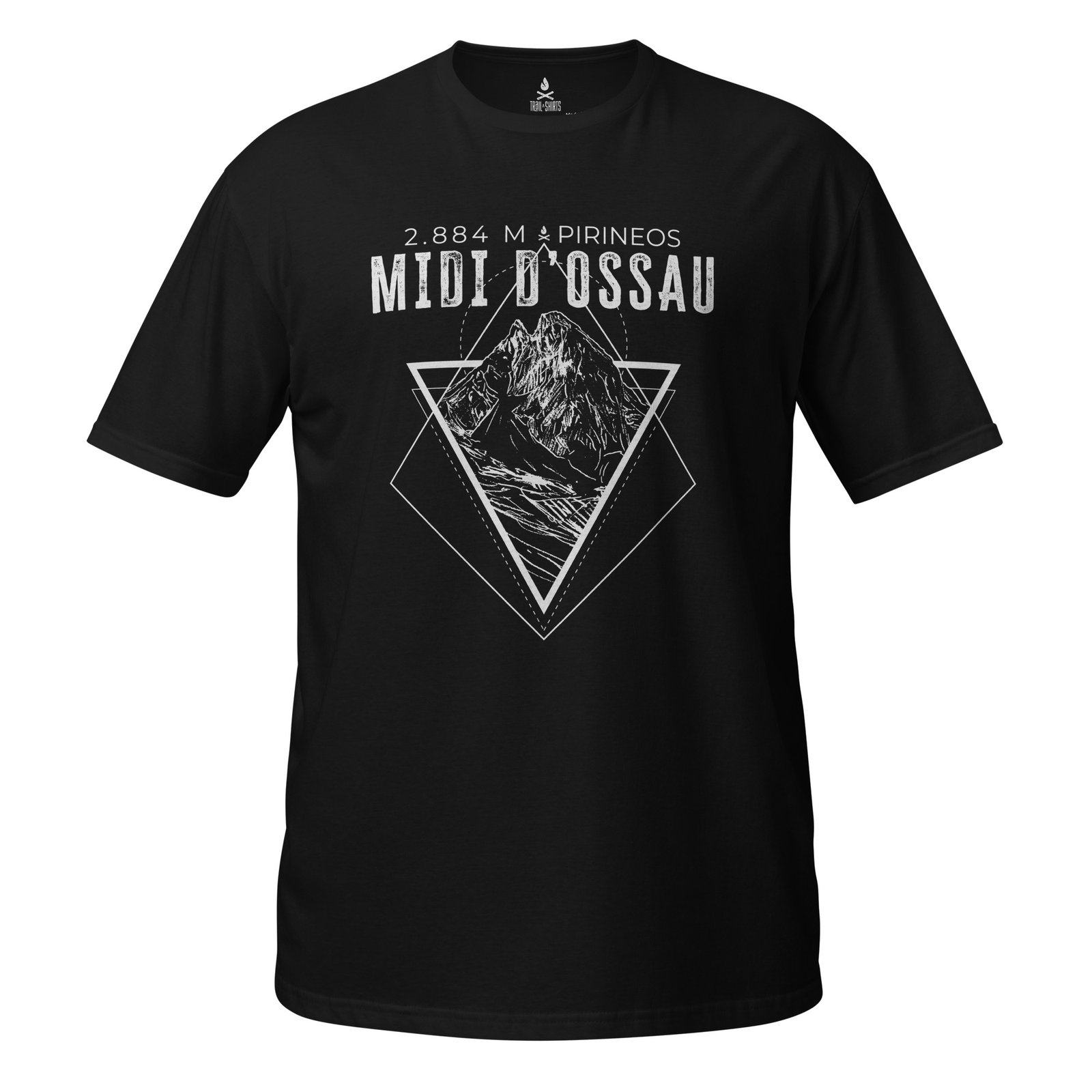 Camiseta negra, Midi d'Ossau, 2.884 m, Pirineos.