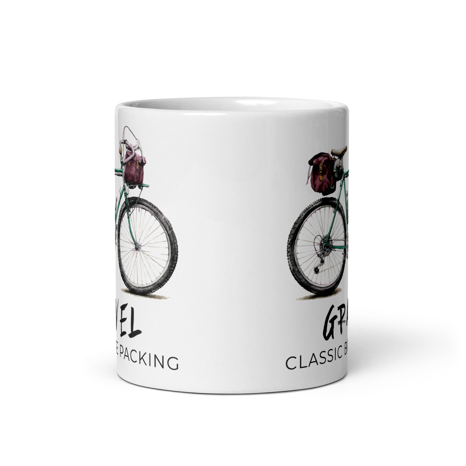 Taza Cerámica GRAVEL Classic Bike Packing - Imagen 3