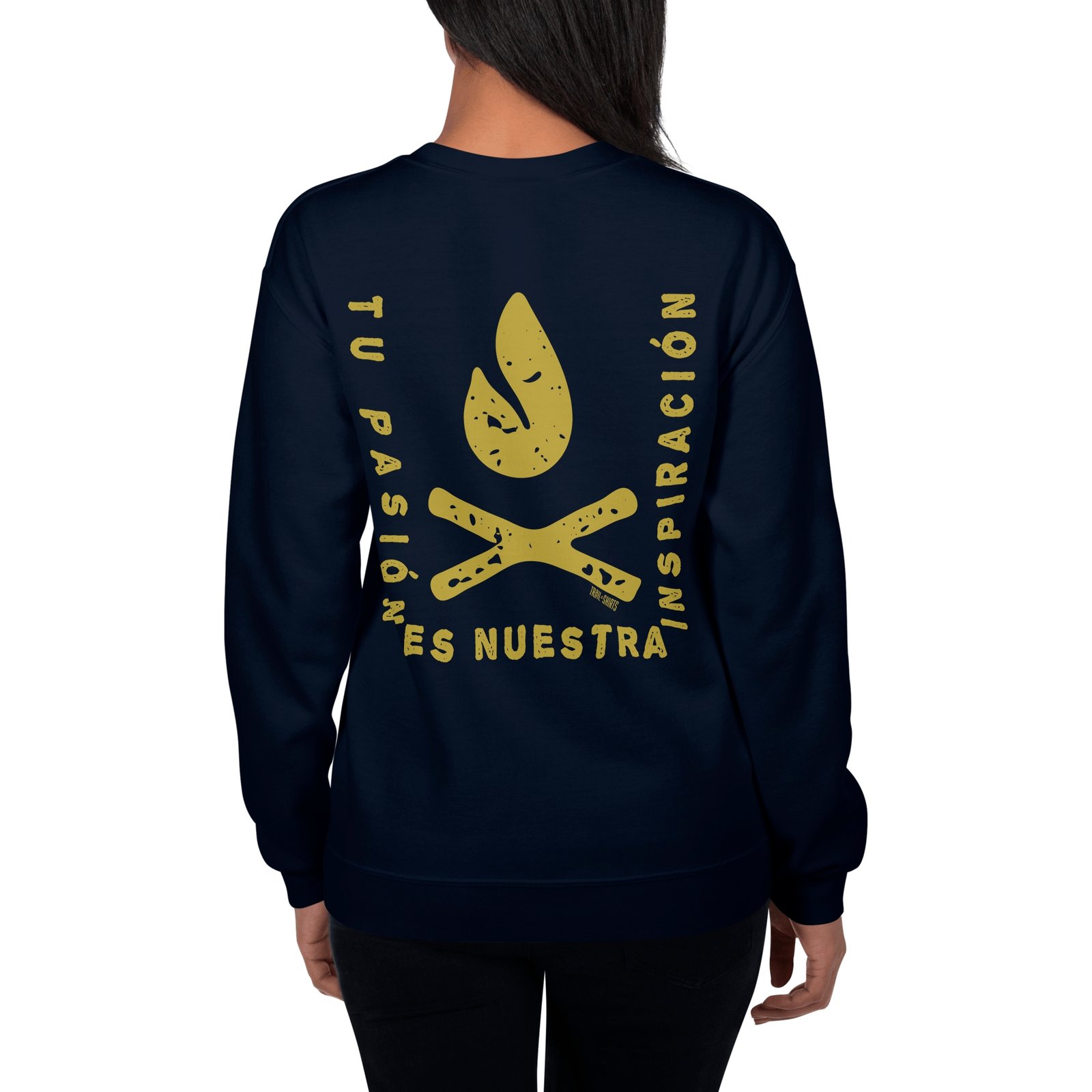 Sudadera Unisex Pasión Trail-Shirts - Imagen 3