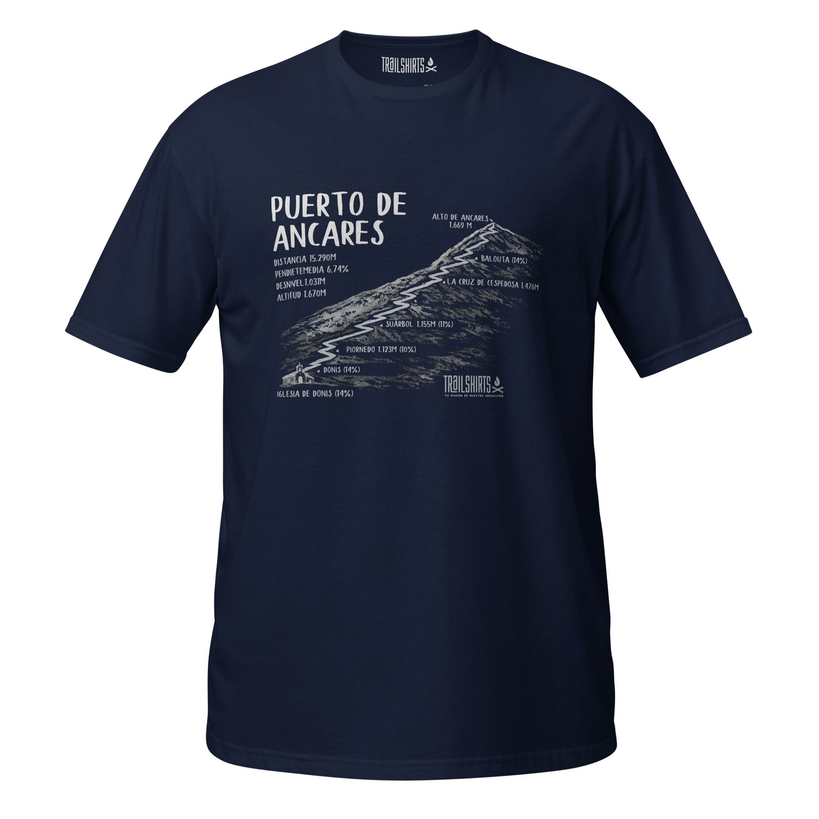 Camiseta unisex Puerto de Ancares - Imagen 3
