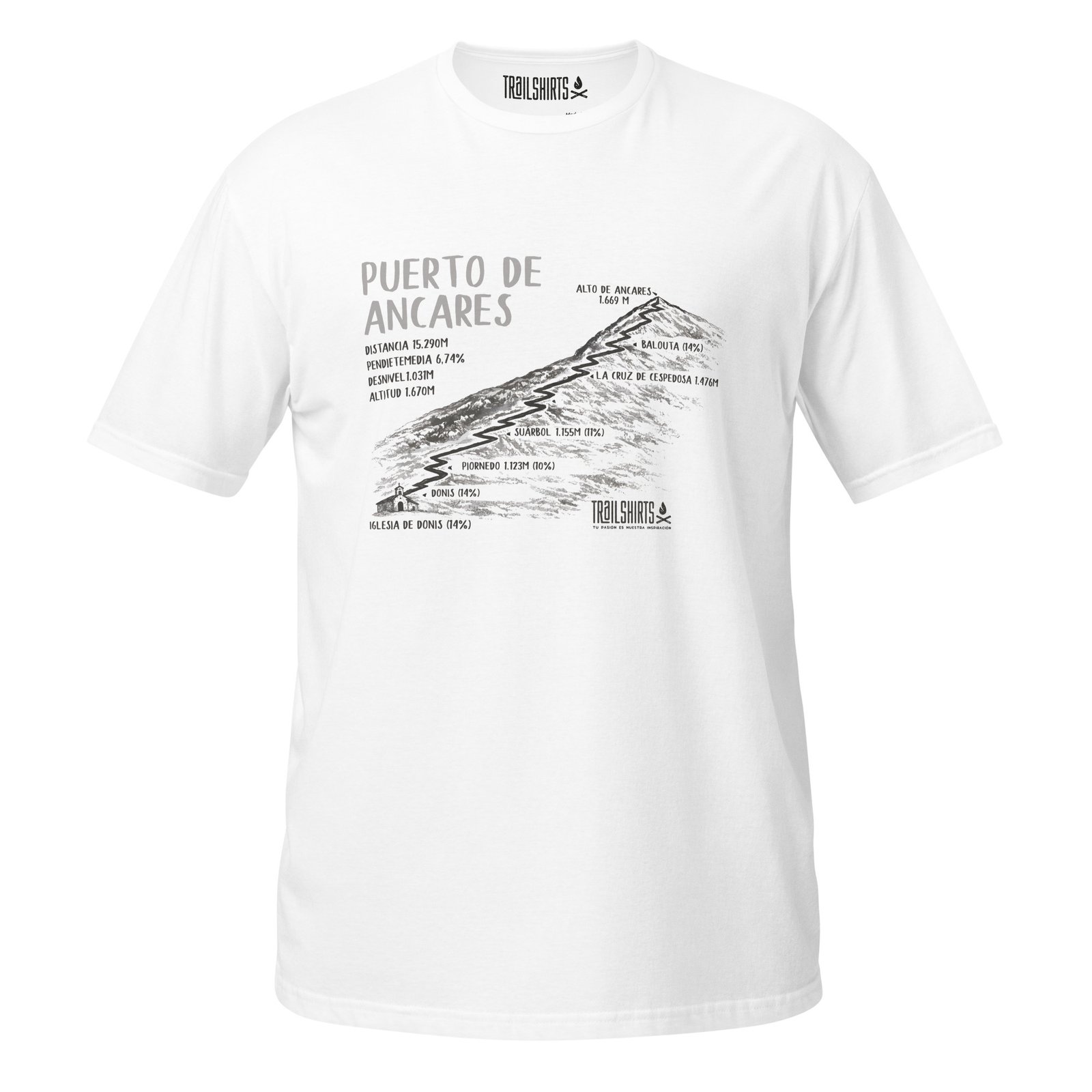 Camiseta unisex Puerto de Ancares - Imagen 5