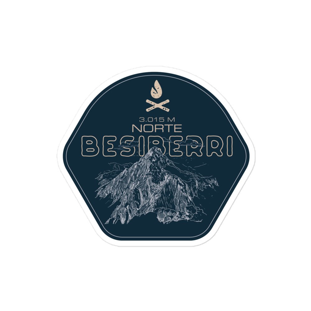 Pegatina Besiberri Norte